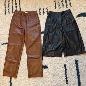 Aritzia Vegan Unreal Leather Bundle